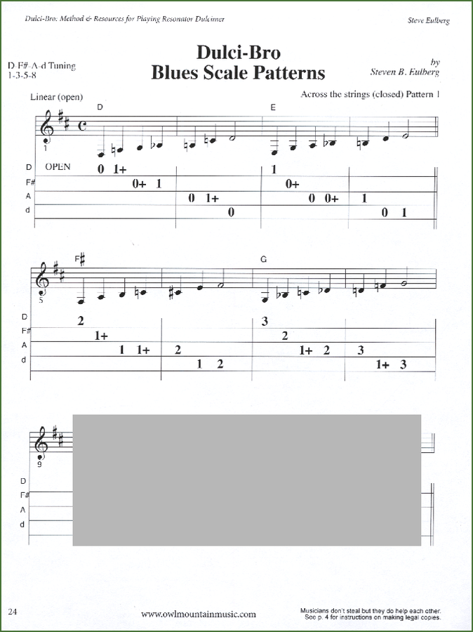Steve Eulberg - Dulci-Bro: Method And Resources For Playing Resonator Dulcimer, photo 4