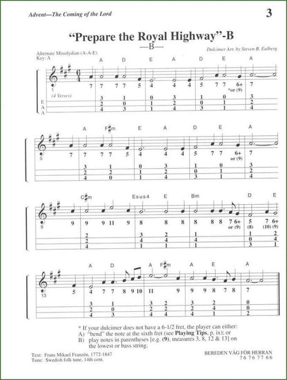 Steve Eulberg - Dulcimer-Friendly Worship, Vol. 1: The Season Of Advent-Folkcraft Instruments