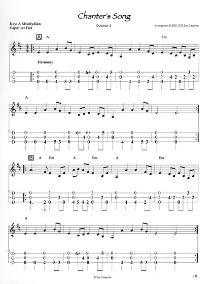 Sue Carpenter - Joined In Harmony: Duets For The Mountain Dulcimer, photo 4