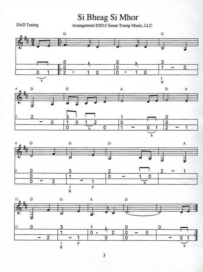 Susan Trump - O'Carolan For Mountain Dulcimer-Folkcraft Instruments