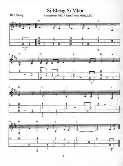 Susan Trump - O'Carolan For Mountain Dulcimer-Folkcraft Instruments