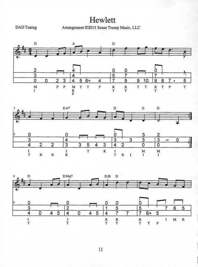 Susan Trump - O'Carolan For Mountain Dulcimer-Folkcraft Instruments