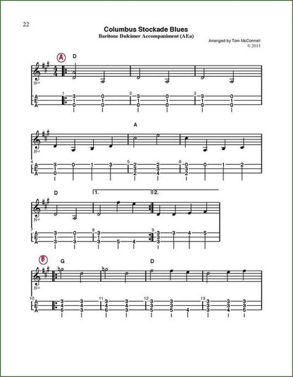 Tom McConnell - Baritone Dulcimer Jam Book, photo 4