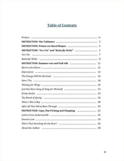 Tom McConnell - Music From The Heart, mountain dulcimer songbook, photo 2