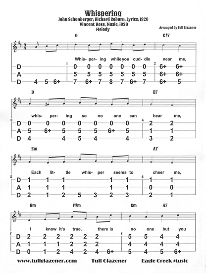 Tull Glazener - Dulcified On Tin Pan Alley-Folkcraft Instruments