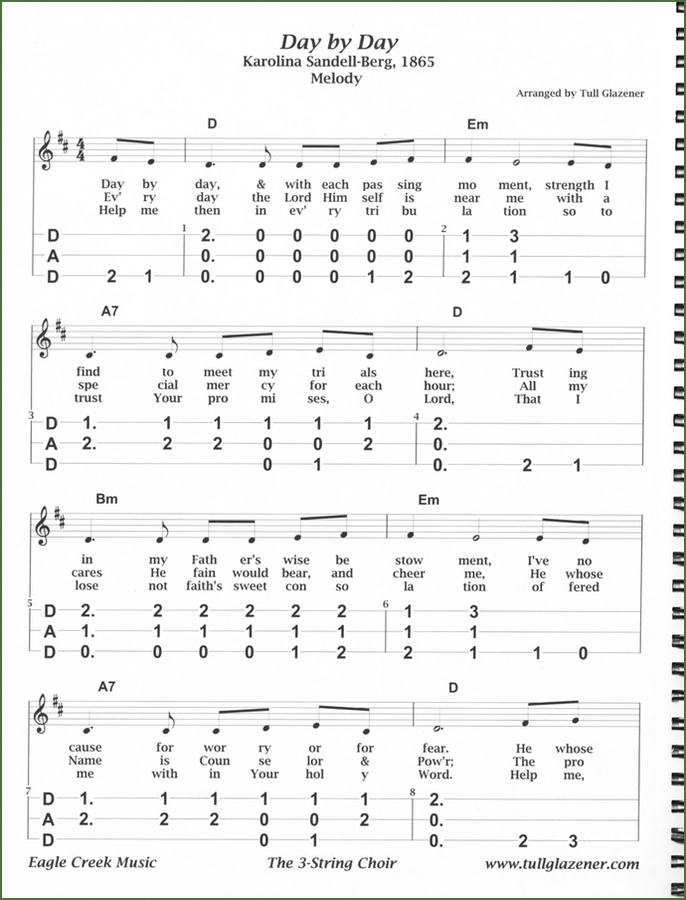 Tull Glazener - The 3-String Choir-Folkcraft Instruments