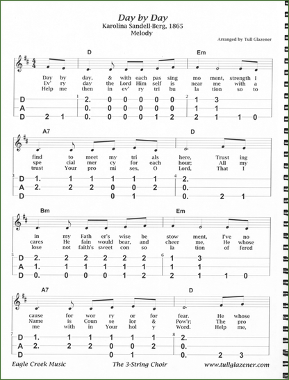 Tull Glazener - The 3-String Choir-Folkcraft Instruments