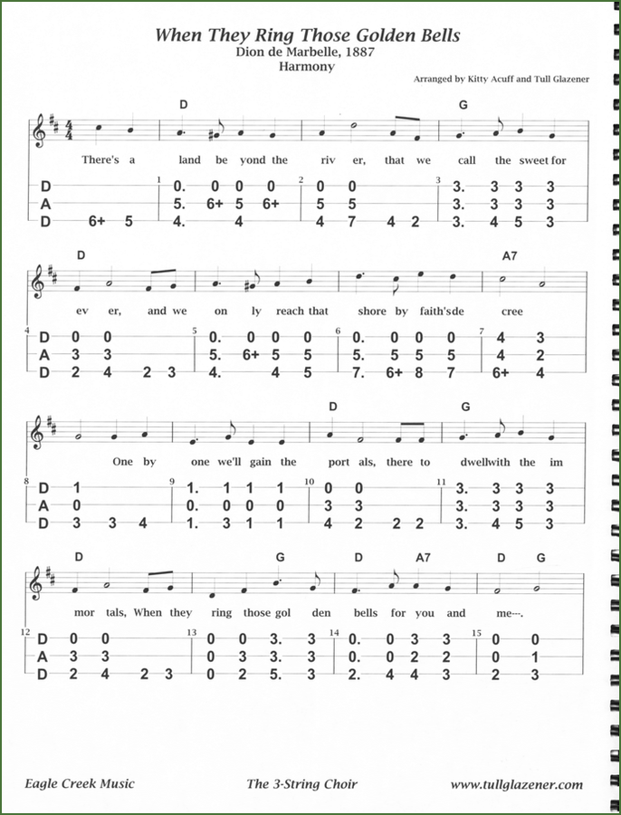 Tull Glazener - The 3-String Choir-Folkcraft Instruments