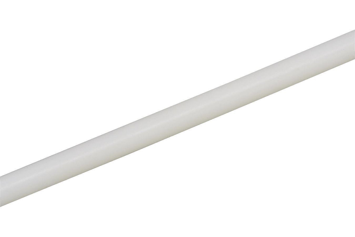 Delrin Rod, White, 1/8" Diameter-Folkcraft Instruments