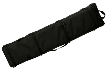 Deluxe Folkcraft Logo Rigid Dulcimer Case, Black-Folkcraft Instruments Dulcimer Case Bag