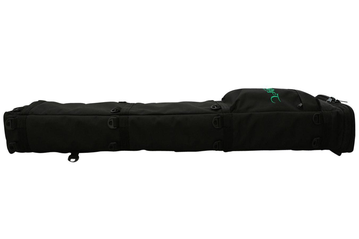 Deluxe Folkcraft Logo Rigid Dulcimer Case, Black-Folkcraft Instruments Dulcimer Case Bag