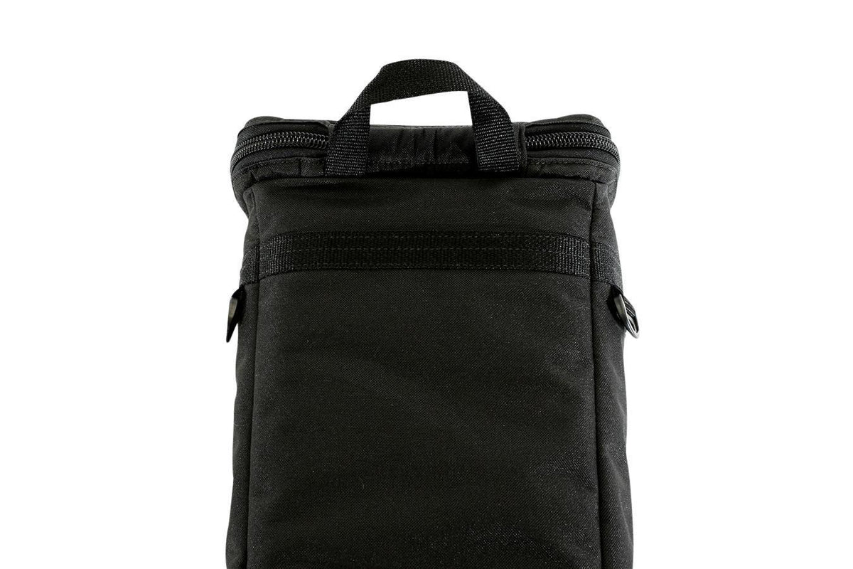 Deluxe Folkcraft Logo Rigid Dulcimer Case, Black-Folkcraft Instruments Dulcimer Case Bag