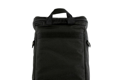 Deluxe Folkcraft Logo Rigid Dulcimer Case, Black-Folkcraft Instruments Dulcimer Case Bag