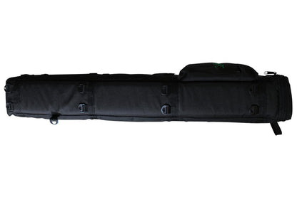 Deluxe Rigid Dulcimer Case (For Double Neck Dulcimers, LAP-JOs®, DulciVox Dulcimers, And Resonator Dulcimers), Black-Folkcraft Instruments Dulcimer Case Bag