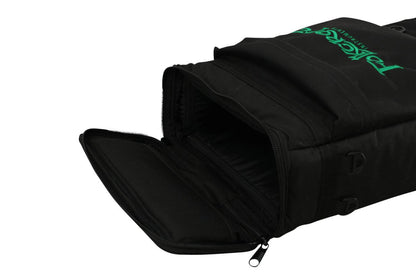 Deluxe Rigid Dulcimer Case (For Double Neck Dulcimers, LAP-JOs®, DulciVox Dulcimers, And Resonator Dulcimers), Black-Folkcraft Instruments Dulcimer Case Bag