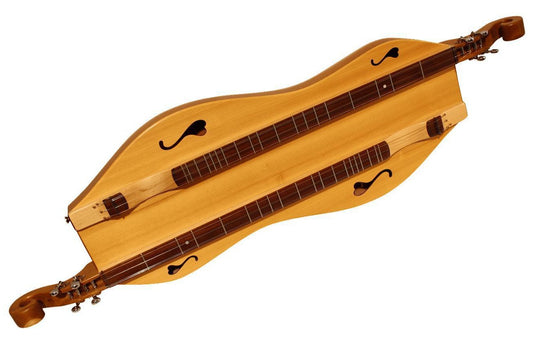 Folkcraft courting mountain dulcimer for two players, built to order