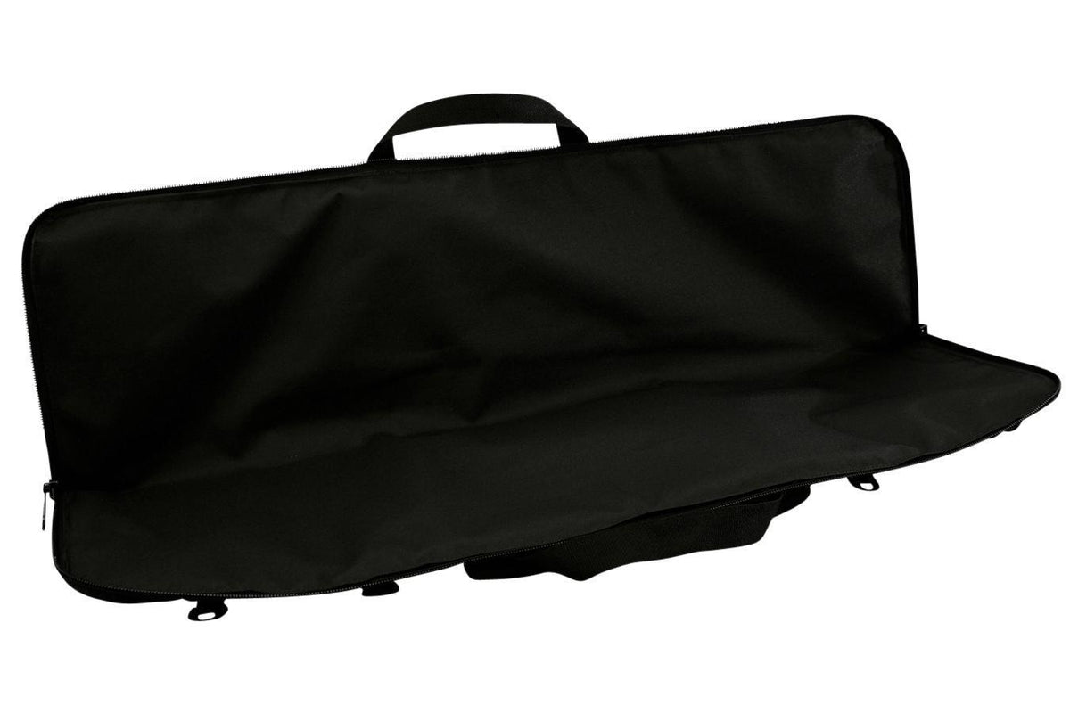 Dulcimer Carrying Case, Embroidered With "Folkcraft® Instruments" Logo, Black-Folkcraft Instruments Dulcimer Case Bag