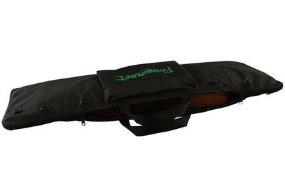 Dulcimer Carrying Case For Folkcraft® Double Neck Dulcimers, Black-Folkcraft Instruments Dulcimer Case Bag