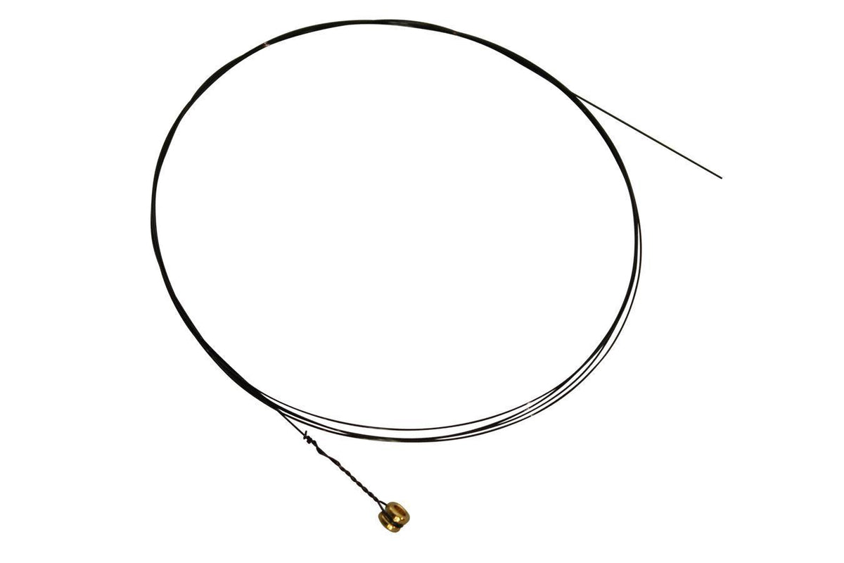 Folkcraft® Black Coated Steel String, Ball End, .011-Folkcraft Instruments