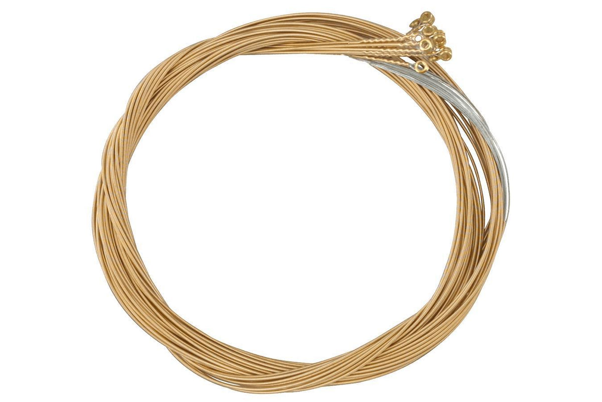 Folkcraft® Bronze Wound Strings, Ball Ends, Pack Of Twelve, .024-Folkcraft Instruments