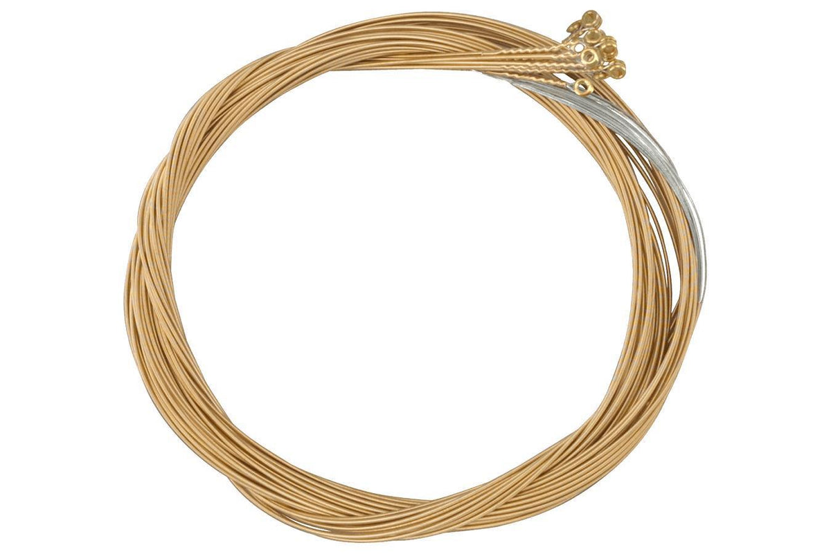 Folkcraft® Bronze Wound Strings, Ball Ends, Pack Of Twelve, .028-Folkcraft Instruments