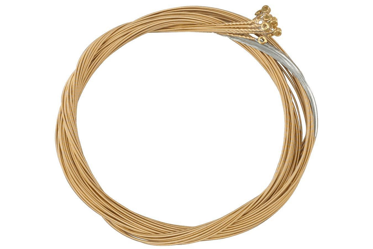 Folkcraft® Bronze Wound Strings, Ball Ends, Pack Of Twelve, .030-Folkcraft Instruments