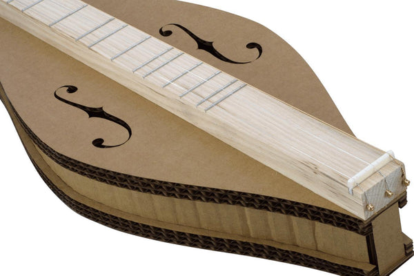 thumbnail image 2 of DIY Mountain Dulcimer Kit - Build Your Own 4-String Appalachian Dulcimer, Cherry Neck, All Parts Included, Made In USA 2 of 13
