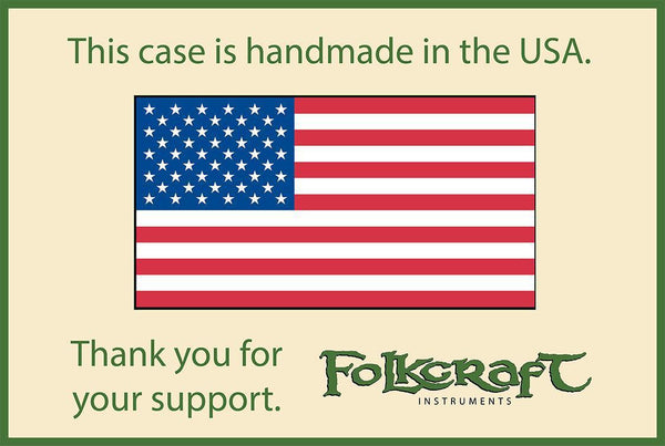 Folkcraft® Carrying Case For Tablet Computers-Folkcraft Instruments Dulcimer Case Bag