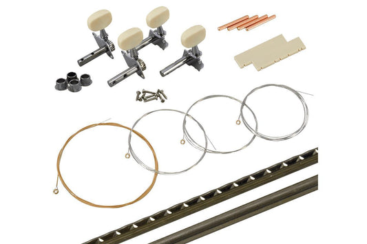 Folkcraft® Mountain Dulcimer Hardware Kit, Design Your Own-Folkcraft Instruments