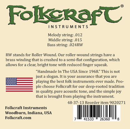 Mountain Dulcimer String Set With Ball Ends