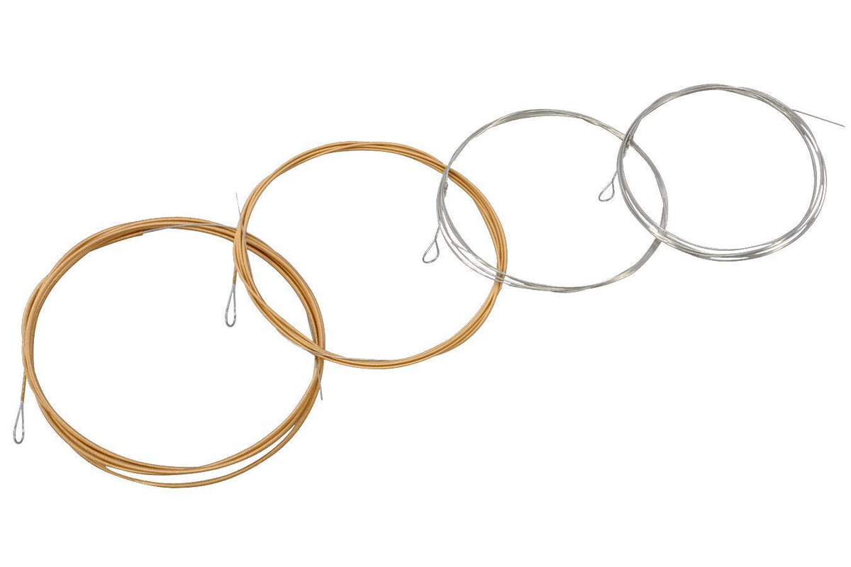 Folkcraft® Mountain Dulcimer String Set, Baritone, Loop Ends (.014" .014" .022BW" .036"BW)-Folkcraft Instruments