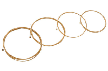 Folkcraft® Mountain Dulcimer String Set, Bass, Ball Ends (.022"BW .022"BW .036"BW .052"BW)-Folkcraft Instruments