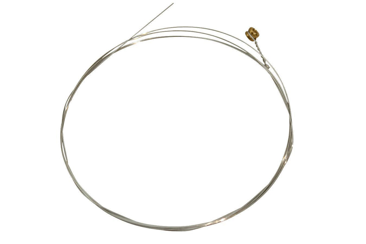 Folkcraft® Plain Steel String, Ball End, .012-Folkcraft Instruments
