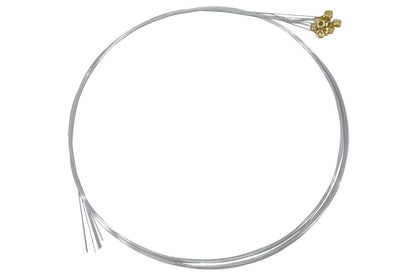 Folkcraft® Plain Steel Strings, Ball Ends, Pack Of Twelve, .008-Folkcraft Instruments
