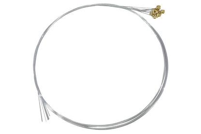 Folkcraft® Plain Steel Strings, Ball Ends, Pack Of Twelve, .009-Folkcraft Instruments