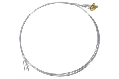 Folkcraft® Plain Steel Strings, Ball Ends, Pack Of Twelve, .010-Folkcraft Instruments