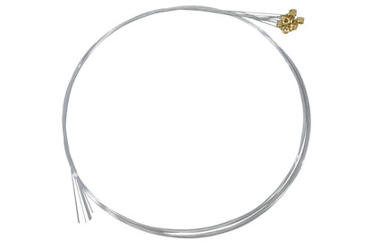 Folkcraft® Plain Steel Strings, Ball Ends, Pack Of Twelve, .012-Folkcraft Instruments
