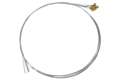 Folkcraft® Plain Steel Strings, Ball Ends, Pack Of Twelve, .013-Folkcraft Instruments