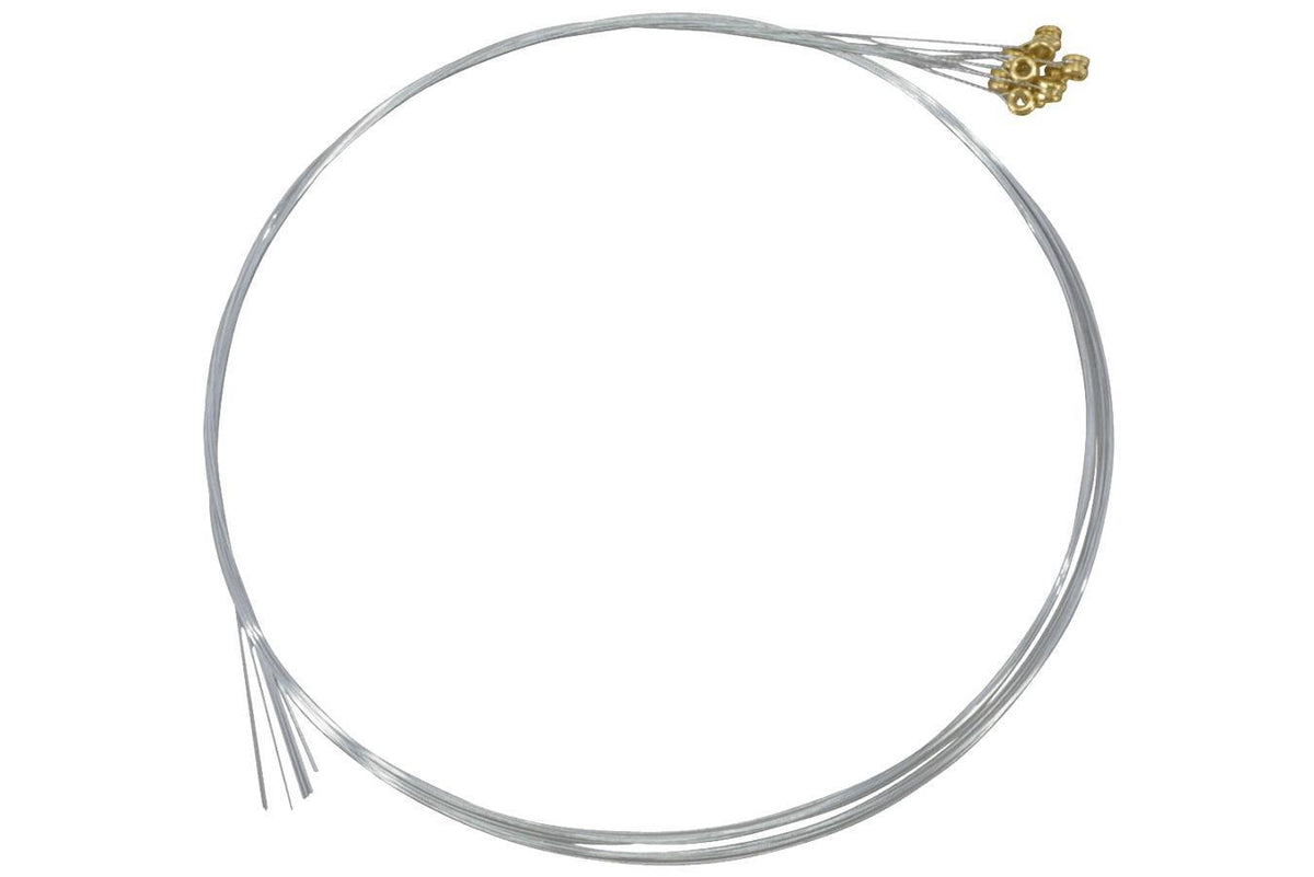 Folkcraft® Plain Steel Strings, Ball Ends, Pack Of Twelve, .014-Folkcraft Instruments
