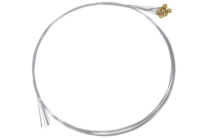 Folkcraft® Plain Steel Strings, Ball Ends, Pack Of Twelve, .014-Folkcraft Instruments