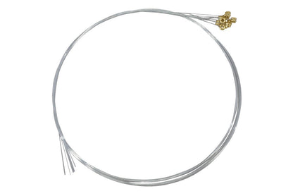 Folkcraft® Plain Steel Strings, Ball Ends, Pack Of Twelve, .016-Folkcraft Instruments