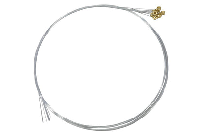 Folkcraft® Plain Steel Strings, Ball Ends, Pack Of Twelve, .020-Folkcraft Instruments