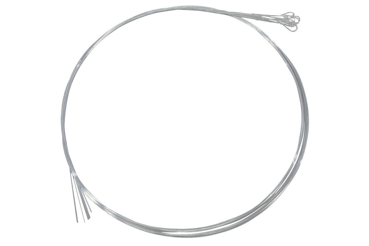 Folkcraft® Plain Steel Strings, Loop Ends, Pack Of Twelve, .009-Folkcraft Instruments