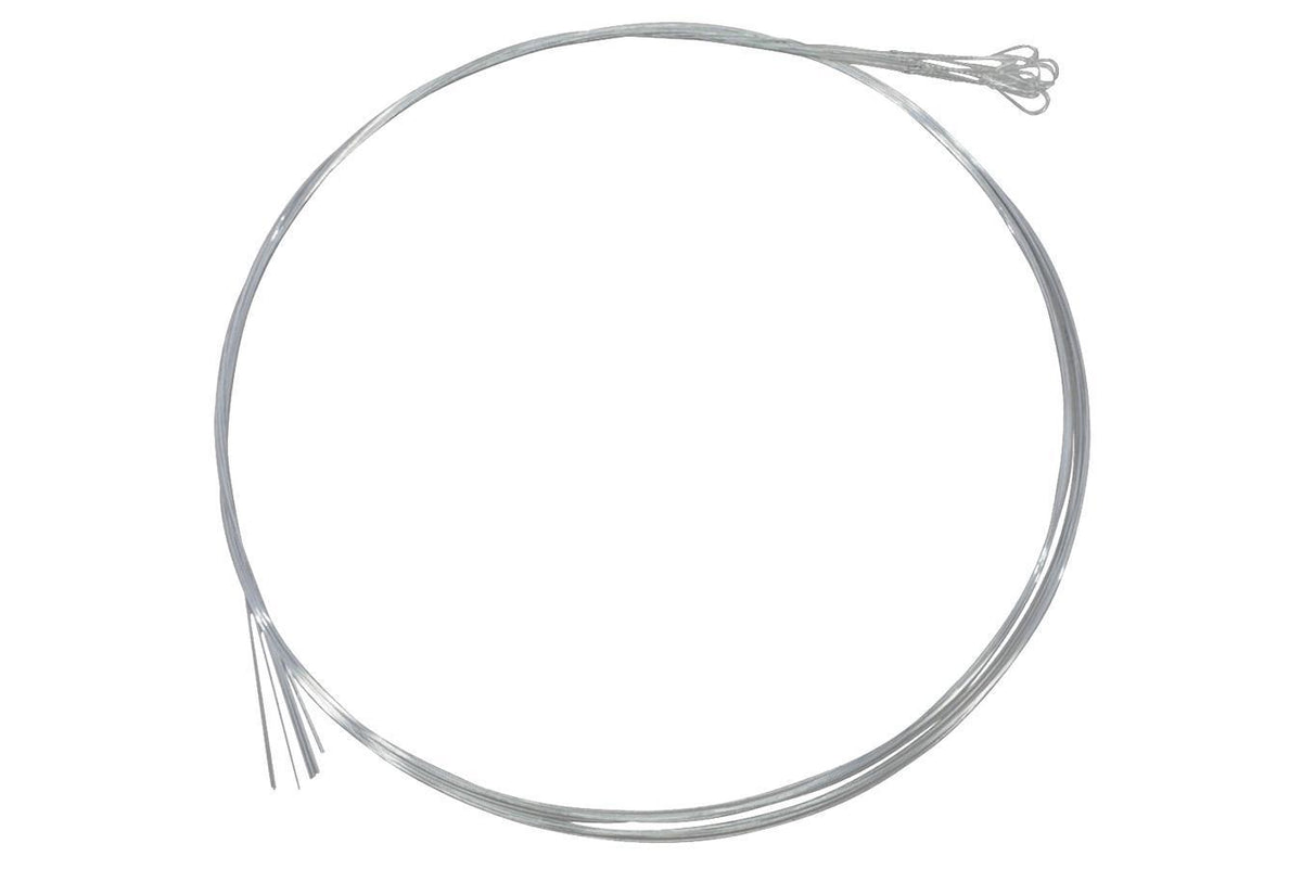 Folkcraft® Plain Steel Strings, Loop Ends, Pack Of Twelve, .010-Folkcraft Instruments