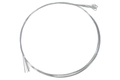 Folkcraft® Plain Steel Strings, Loop Ends, Pack Of Twelve, .011-Folkcraft Instruments
