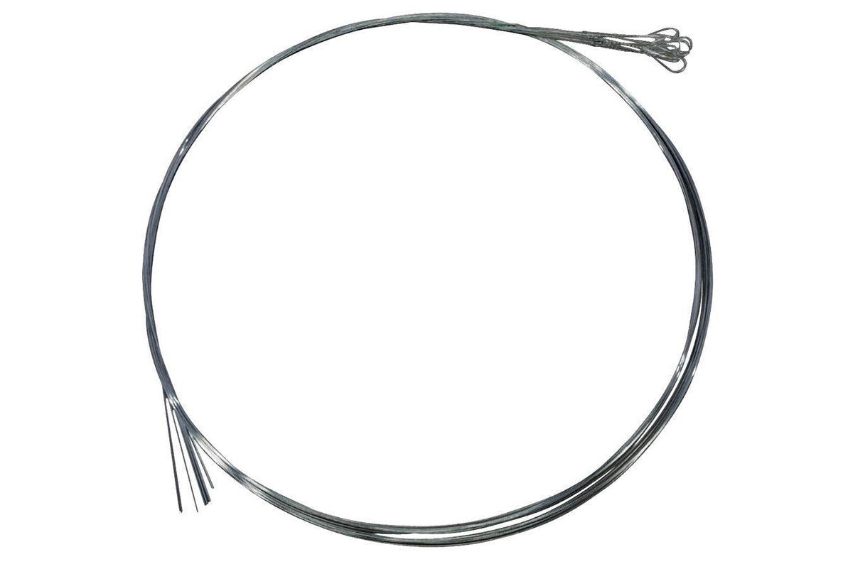 Folkcraft® Plain Steel Strings, Loop Ends, Pack Of Twelve, .012-Folkcraft Instruments