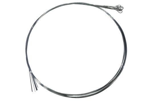 Folkcraft® Plain Steel Strings, Loop Ends, Pack Of Twelve, .012-Folkcraft Instruments