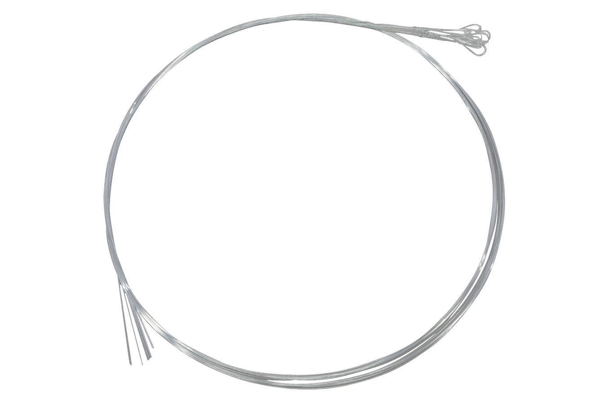 Folkcraft® Plain Steel Strings, Loop Ends, Pack Of Twelve, .014-Folkcraft Instruments