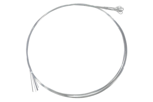 Folkcraft® Plain Steel Strings, Loop Ends, Pack Of Twelve, .014-Folkcraft Instruments