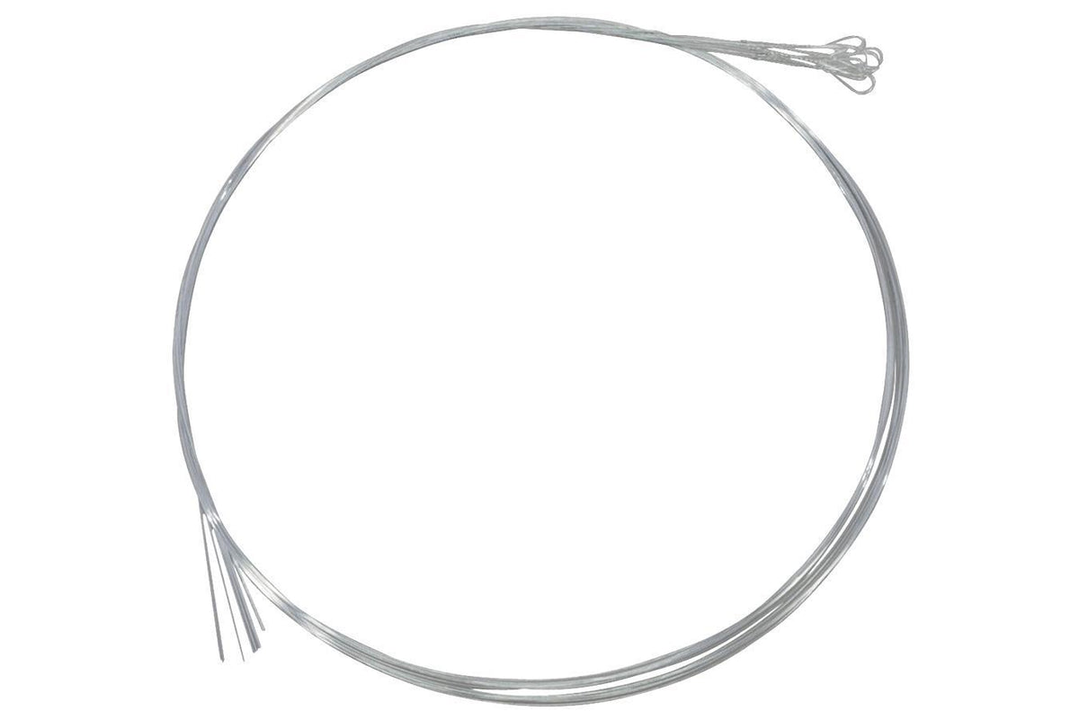 Folkcraft® Plain Steel Strings, Loop Ends, Pack Of Twelve, .016-Folkcraft Instruments